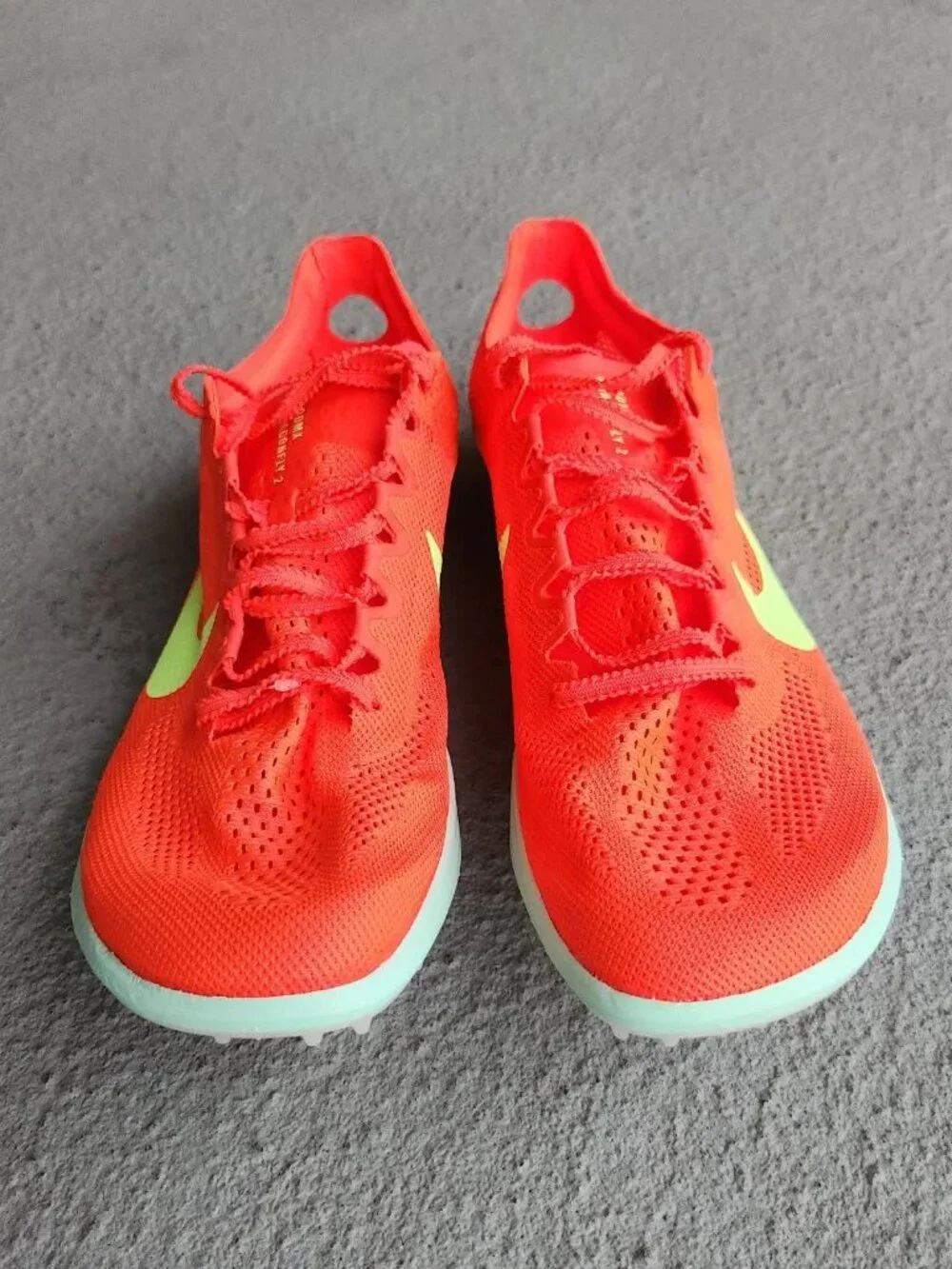 Nike ZoomX Dragonfly 2 Track Bright Crimson FD8413-600 SPIKE BAG Sz 7 US NEW